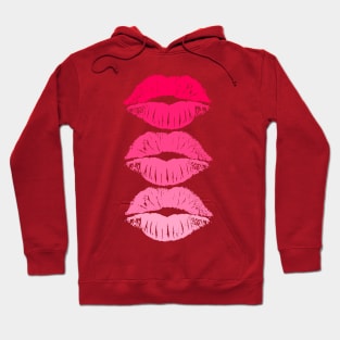 HOT PINK LIPS Hoodie